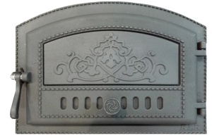 Дверца каминная ДКГ-10 КАРАВАЙ герметичная RLK 8314 (ПР: 410 х 270 мм) ЛИТКОМ