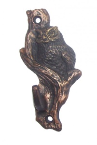Крючок ХДИ-12.027  СОВА патина (ГР: 116 х 56 х 36 мм) ЛИТКОМ