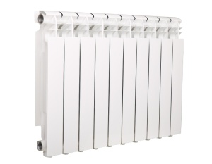 Радиатор алюминиевый OASIS ECO 500/96 - 10 секций (РОССИЯ, ГАРАНТИЯ 10 лет, тепл-ча 160 кВт)