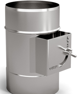 Шибер ТМФ  d-150 0,5 мм для печей Доцент  Герма  Яуза