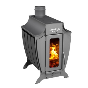 Печь отопительная STOKER AQUA 120 - G с варочной поверхностью (120 м.куб)