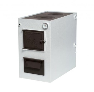 Котел отопительный СИБИРЬ 12ТПЭ без ТЭН Дымоход слева/патрубки 