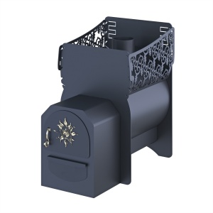 Печь-каменка ЗАТЕЯ ДЕКОР (10 - 15 м.куб)