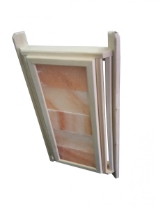 Абажур угловой с гималайской солью (5 плиток) (АУ-5П) DoorWood