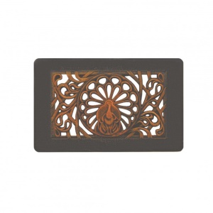 Решетка вентиляционная РВ-1  ПАВА каминная верхняя крашеная RLK 1111 (ПР:250х140) ЛИТКОМ