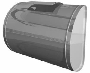 Бак 60 литров для регистра НЕПТУН горизонтальный с АВТОЗАПОЛНЕНИЕМ  (1) (СНЯТ С ПРОИЗВОДСТВА)