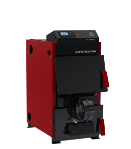 Котел отопительный URAGAN PROF TURBO 22 кВт полуавто топливо -дрова/уголь/пеллеты/элект(G -2