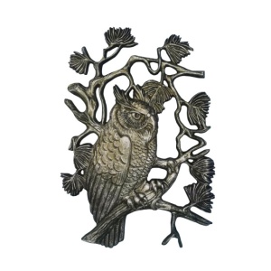 Панно ХДИ-8.002  СОВА патина (ГБ: 320 х 440 х 13) ЛИТКОМ