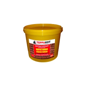 Мастика ТЕРРАКОТ жаростойкая  1.5 кг