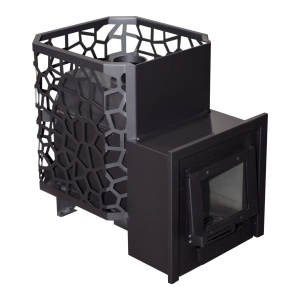 Печь-каменка РАДА  сталь 6 мм 18M СЕТКА (16 - 20 м.куб) (без дверки)