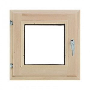 Оконный блок ЛИПА 300 х 300 мм стекло ПРОЗРАЧНОЕ