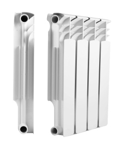 Радиатор биметаллический THERMA Q2 500/80 -  4 секций (Гарантия 15 лет,Теп. 0,133 кВт за 1 сек)