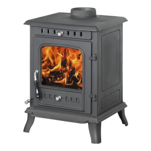 Печь-камин ERIK чугунная d = 140 мм (10 кВт)